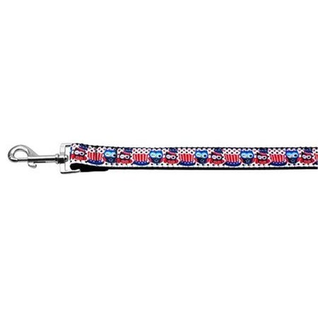 UNCONDITIONAL LOVE Proud Owls Nylon Ribbon Dog Collars 1 wide 6ft Leash UN751416